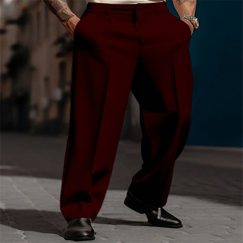 Belmore — Plissierte Weite-Hosen