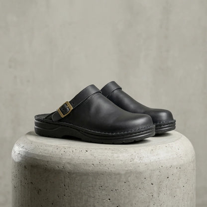 Holverk — Ergonomischer Veganleder Clog für Männer