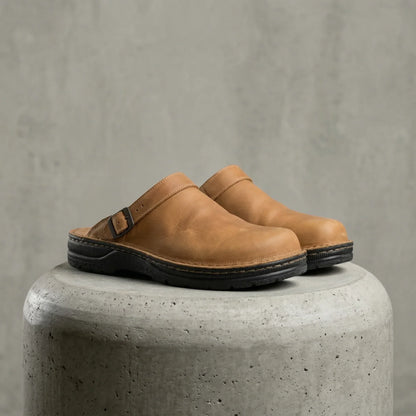 Holverk — Ergonomischer Veganleder Clog für Männer