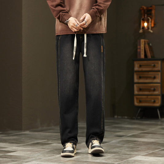 Denmoor — Herren Relaxed Straight-Leg Denim Jeans