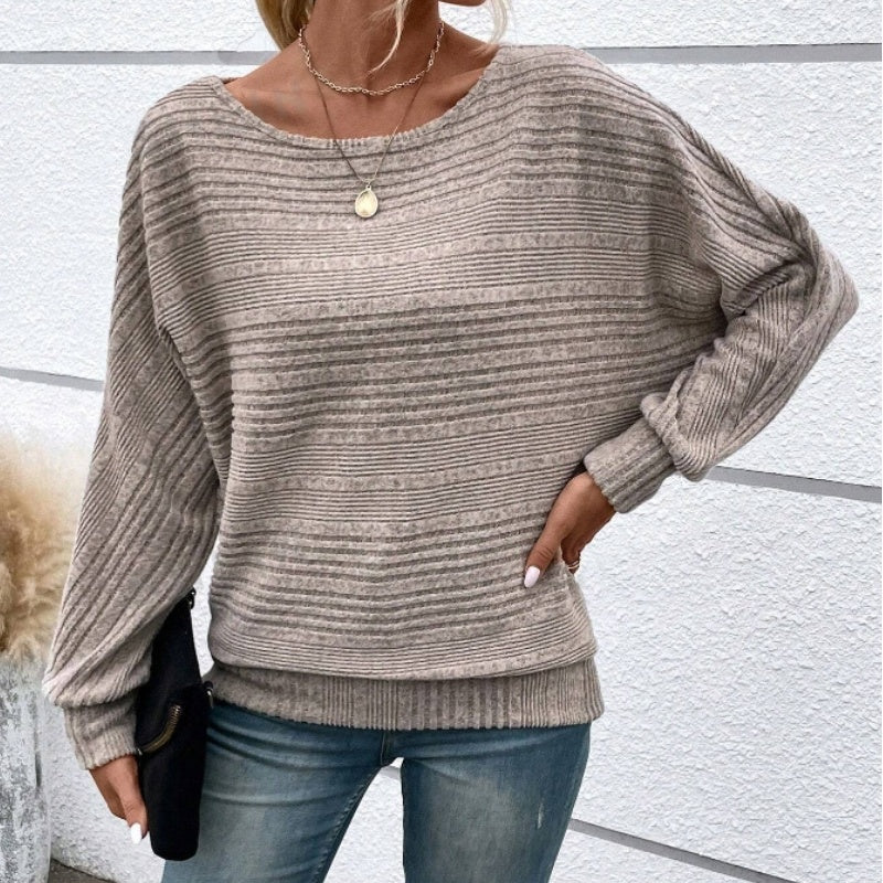 Cassalyn — Pullover mit Fledermausärmeln