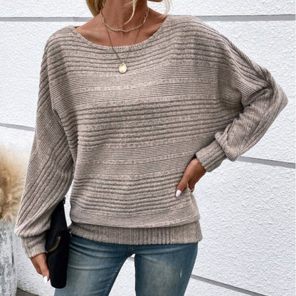 Cassalyn — Pullover mit Fledermausärmeln