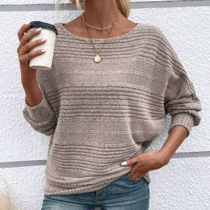 Cassalyn — Pullover mit Fledermausärmeln