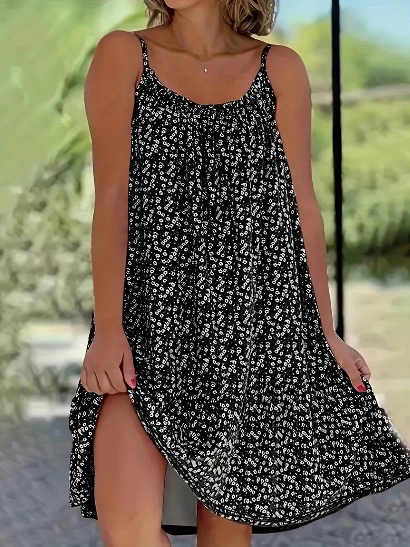 Fleurine — Camisole Slip Dress mit Blumenmuster