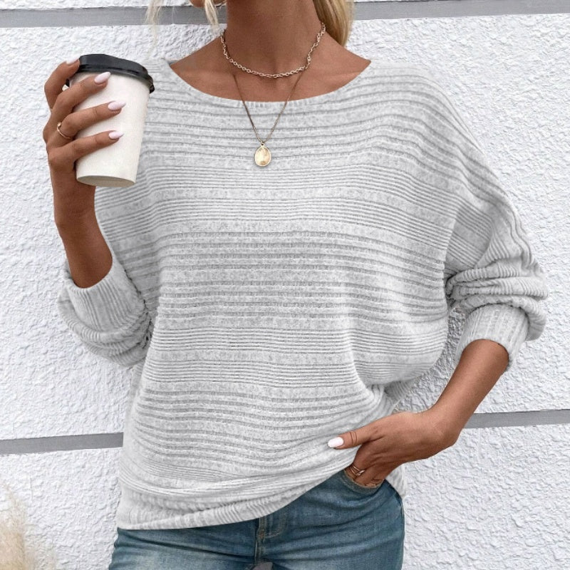 Cassalyn — Pullover mit Fledermausärmeln