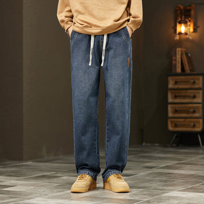 Denmoor — Herren Relaxed Straight-Leg Denim Jeans