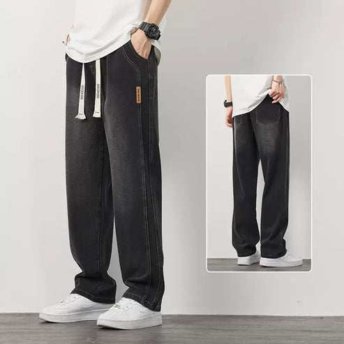 Théorem — Weite Gerade Jeans für Herren