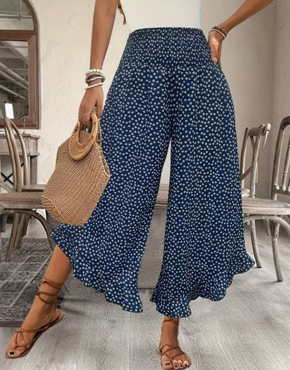 Odelia — Highwaist Weites-Bein-Hose