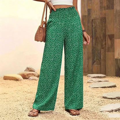 Karen — Weite Stretch-Hose, Entspannte Passform