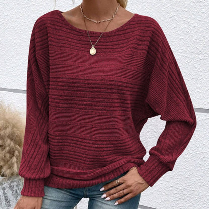 Cassalyn — Pullover mit Fledermausärmeln