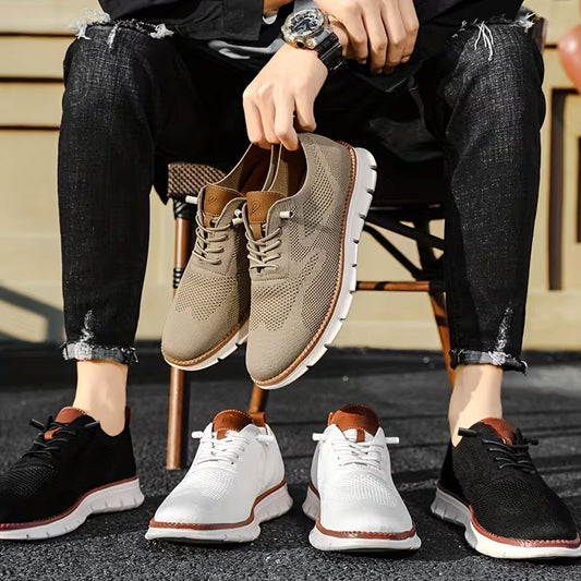 Strideo — Atmungsaktiver Mesh Komfort Sneaker