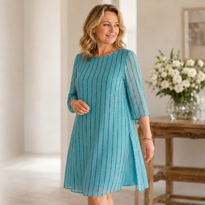 Célestine — Elegantes Spitzenkleid für den Abend
