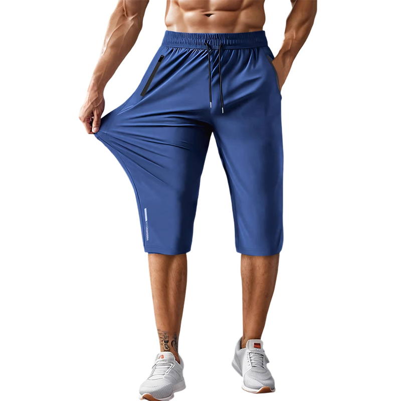 Kastoria — Schnelltrocknende Sport Capri-Hosen mit Reißverschlusstaschen