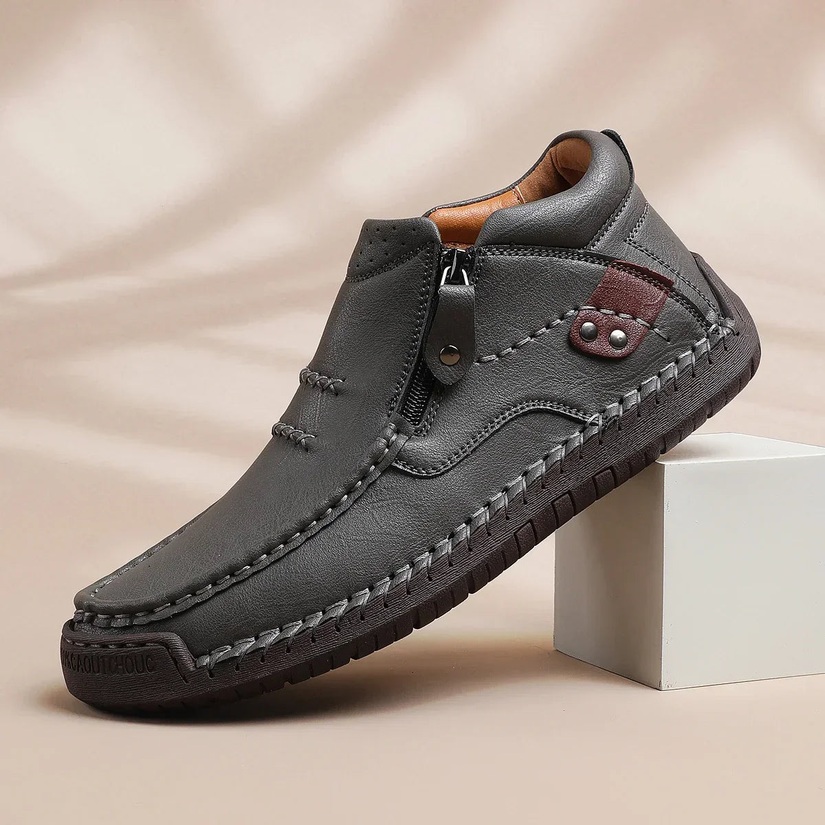 BARTON - Bequeme handgefertigte Lederschuhe