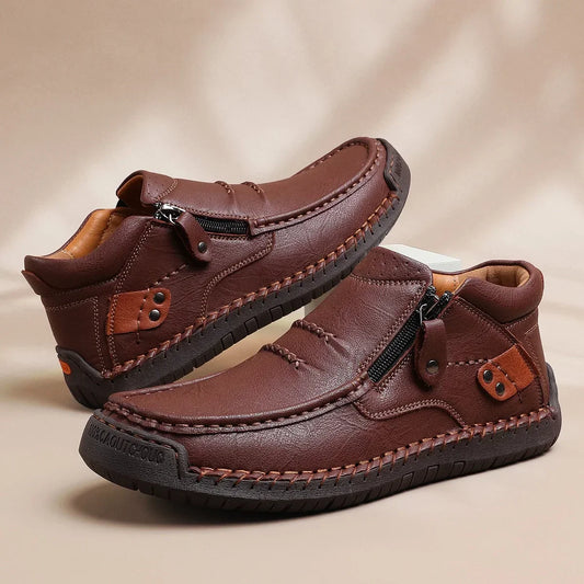 BARTON - Bequeme handgefertigte Lederschuhe
