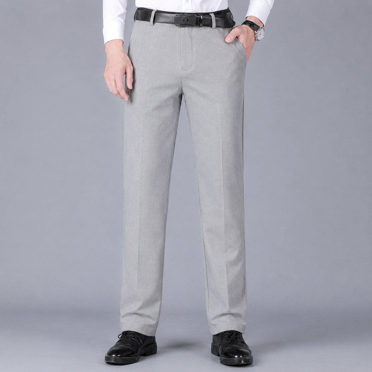 Halvard — Klassische Hochstretch-Casual-Hosen