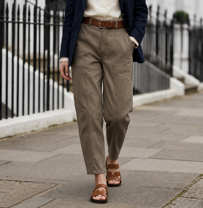 Rosalind — Highwaist Tapered Utility-Hose