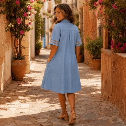 Brittany — Bauchversteckendes Denim