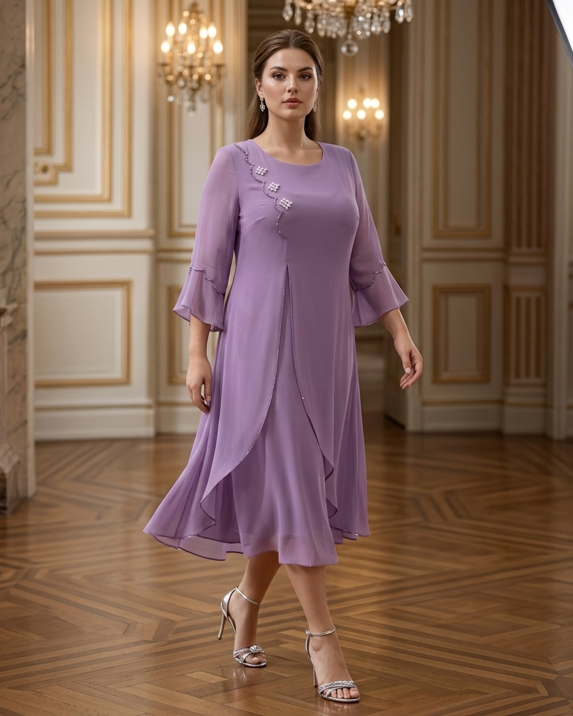 Baltimore — Chiffonkleid