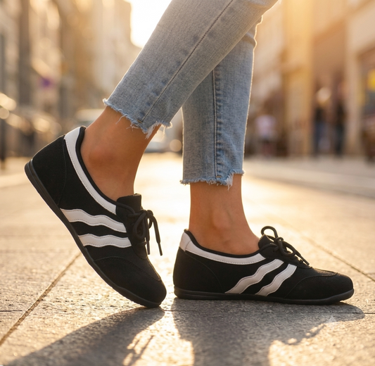 Aurélia — Retro Wave Schnürsneaker
