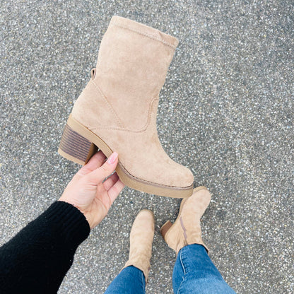 Marchetta — Khaki Wildleder Stiefeletten