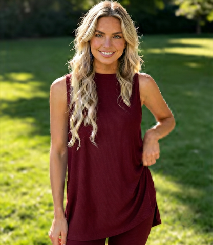 Marisette — Ärmelloses Top & Stretch-Shorts