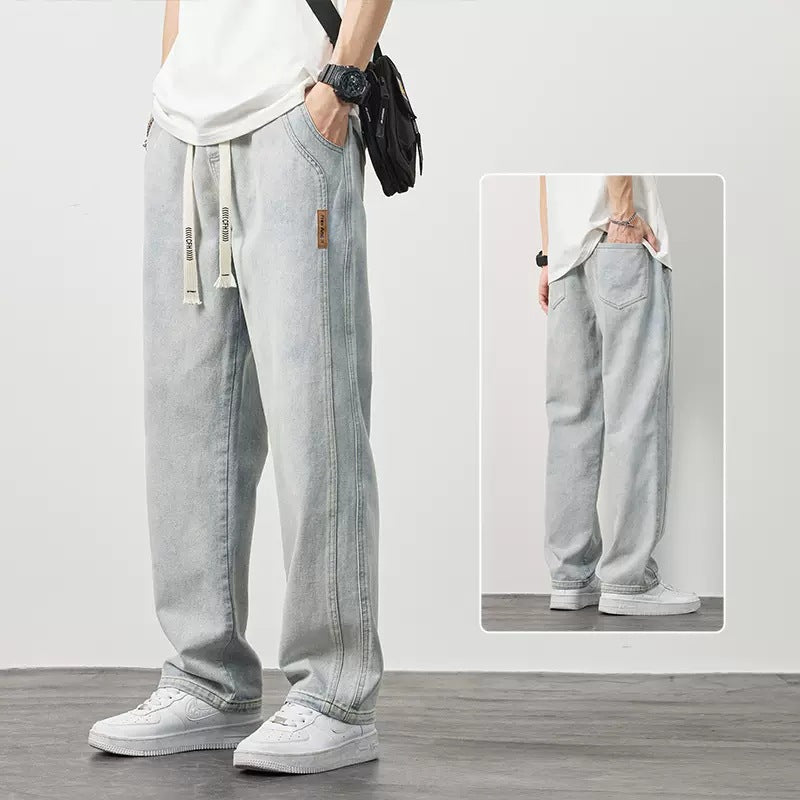 Théorem — Weite Gerade Jeans für Herren
