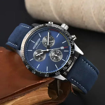Ardenfort Classic Chronograph Uhr — Lederarmband