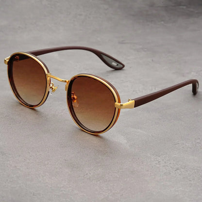 Carson Rift — Vintage Runde Sonnenbrillen