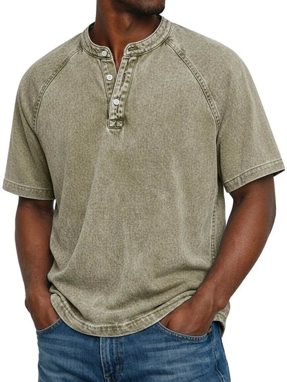 Pedro — Vintage Button-Up Herrenhemd