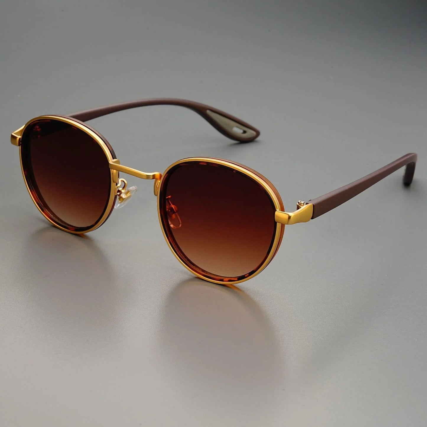 Carson Rift — Vintage Runde Sonnenbrillen