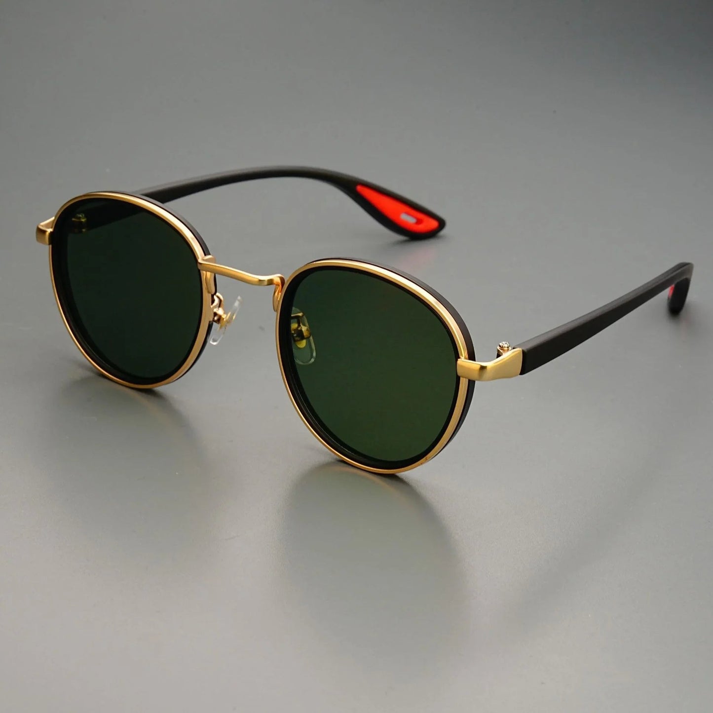 Carson Rift — Vintage Runde Sonnenbrillen