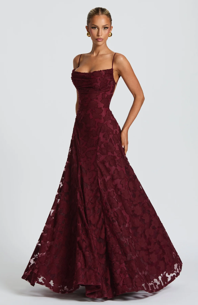 Sofia — Spitzen-Maxikleid