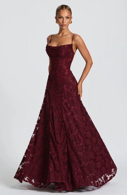 Sofia — Spitzen-Maxikleid