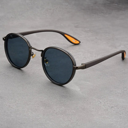 Carson Rift — Vintage Runde Sonnenbrillen