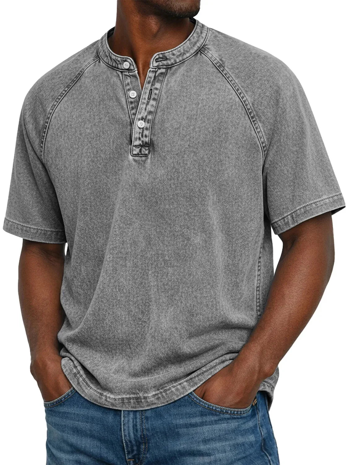 Pedro — Vintage Button-Up Herrenhemd