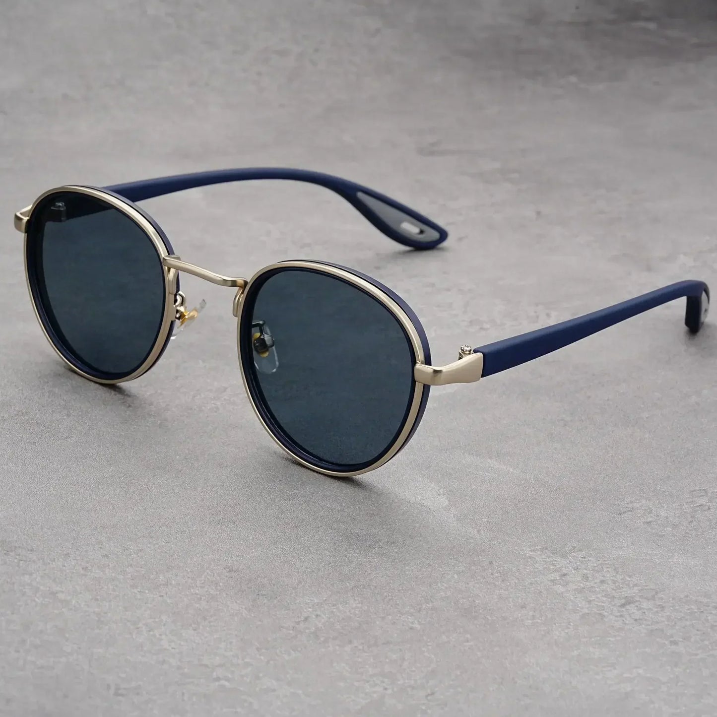 Carson Rift — Vintage Runde Sonnenbrillen