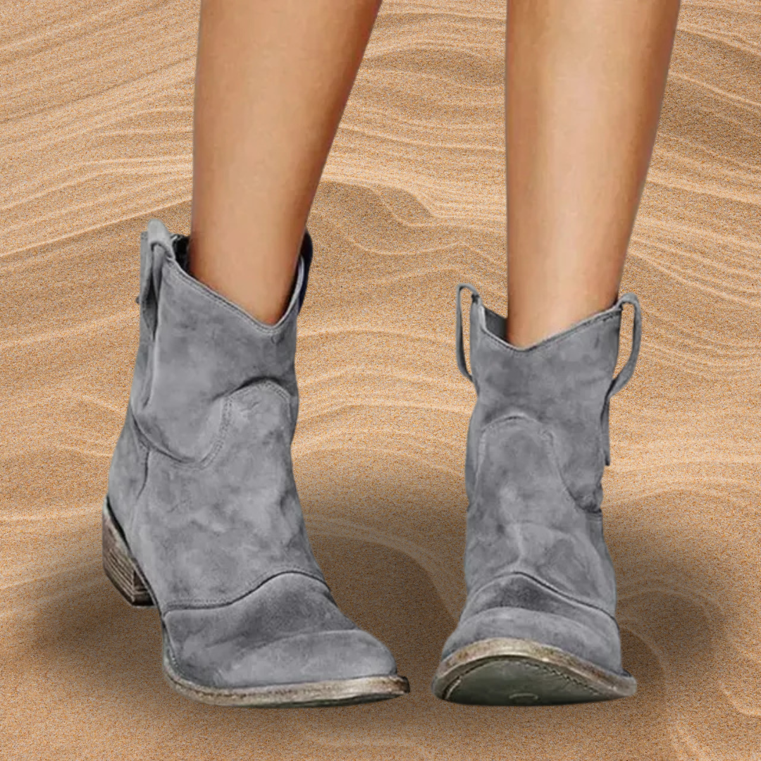 Carlotta — Wildleder Stiefeletten für Frauen