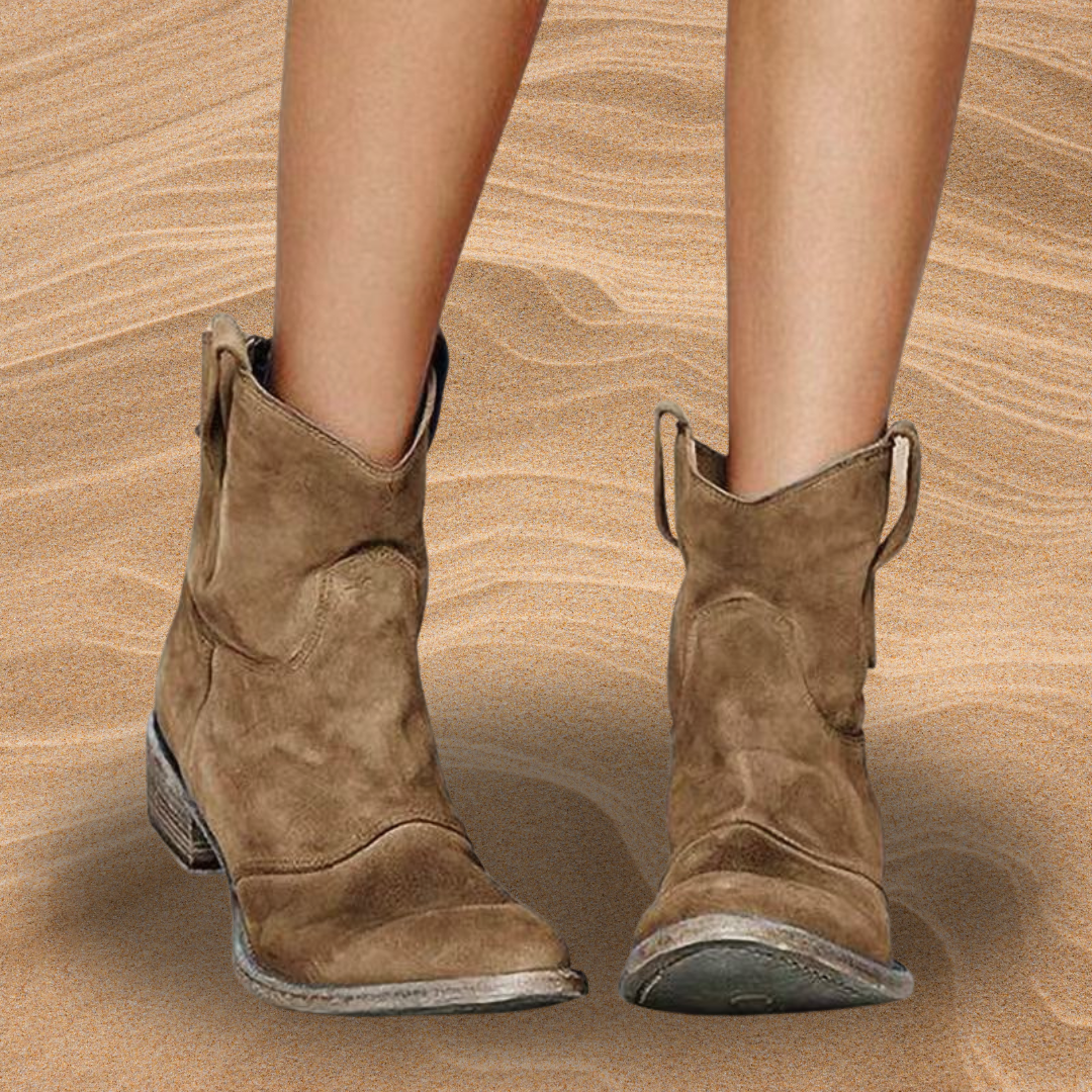 Carlotta — Wildleder Stiefeletten für Frauen