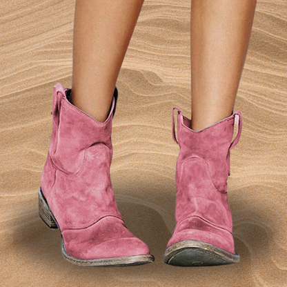 Carlotta — Wildleder Stiefeletten für Frauen