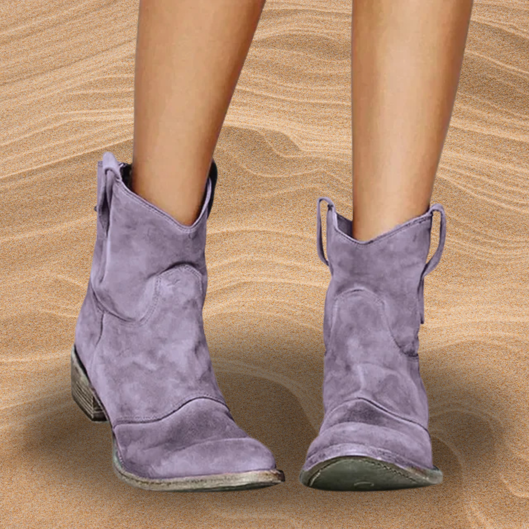 Carlotta — Wildleder Stiefeletten für Frauen