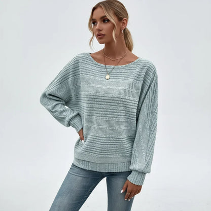 Cassalyn — Pullover mit Fledermausärmeln
