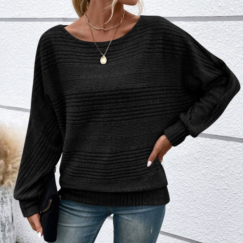 Cassalyn — Pullover mit Fledermausärmeln
