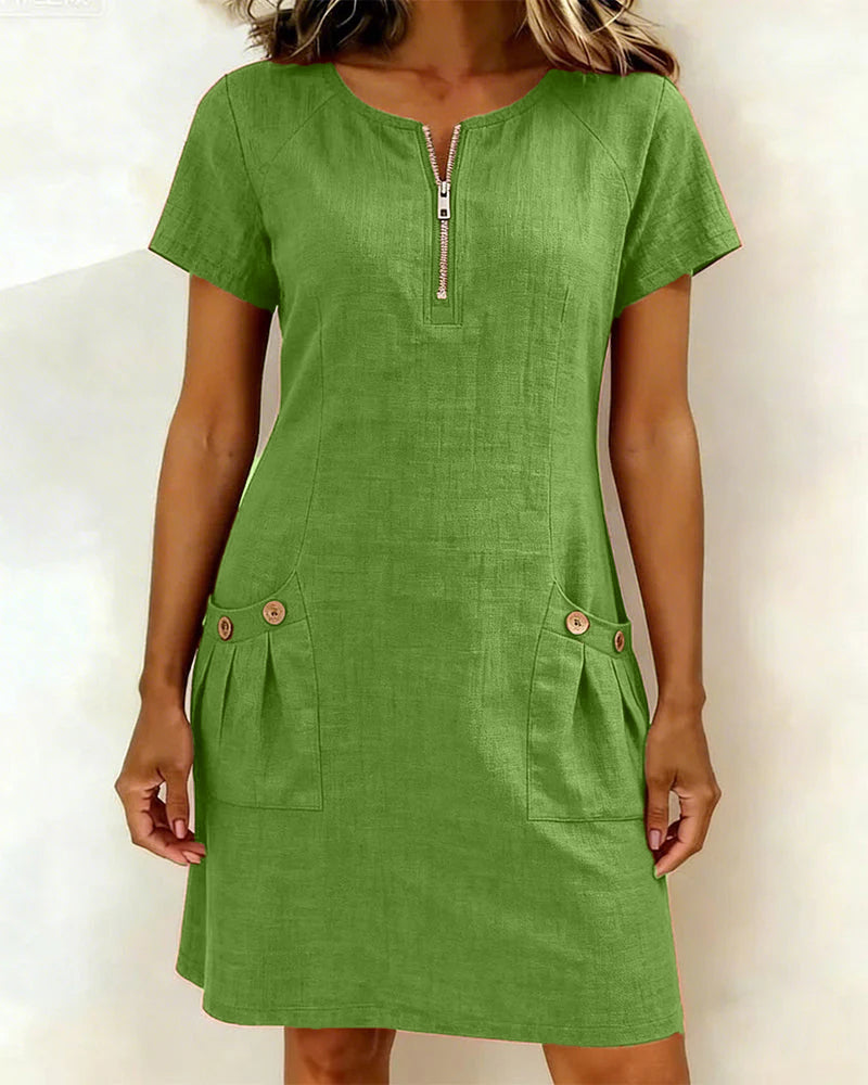 Marbelle — Baumwoll-Sommerkleid