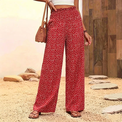 Karen — Weite Stretch-Hose, Entspannte Passform