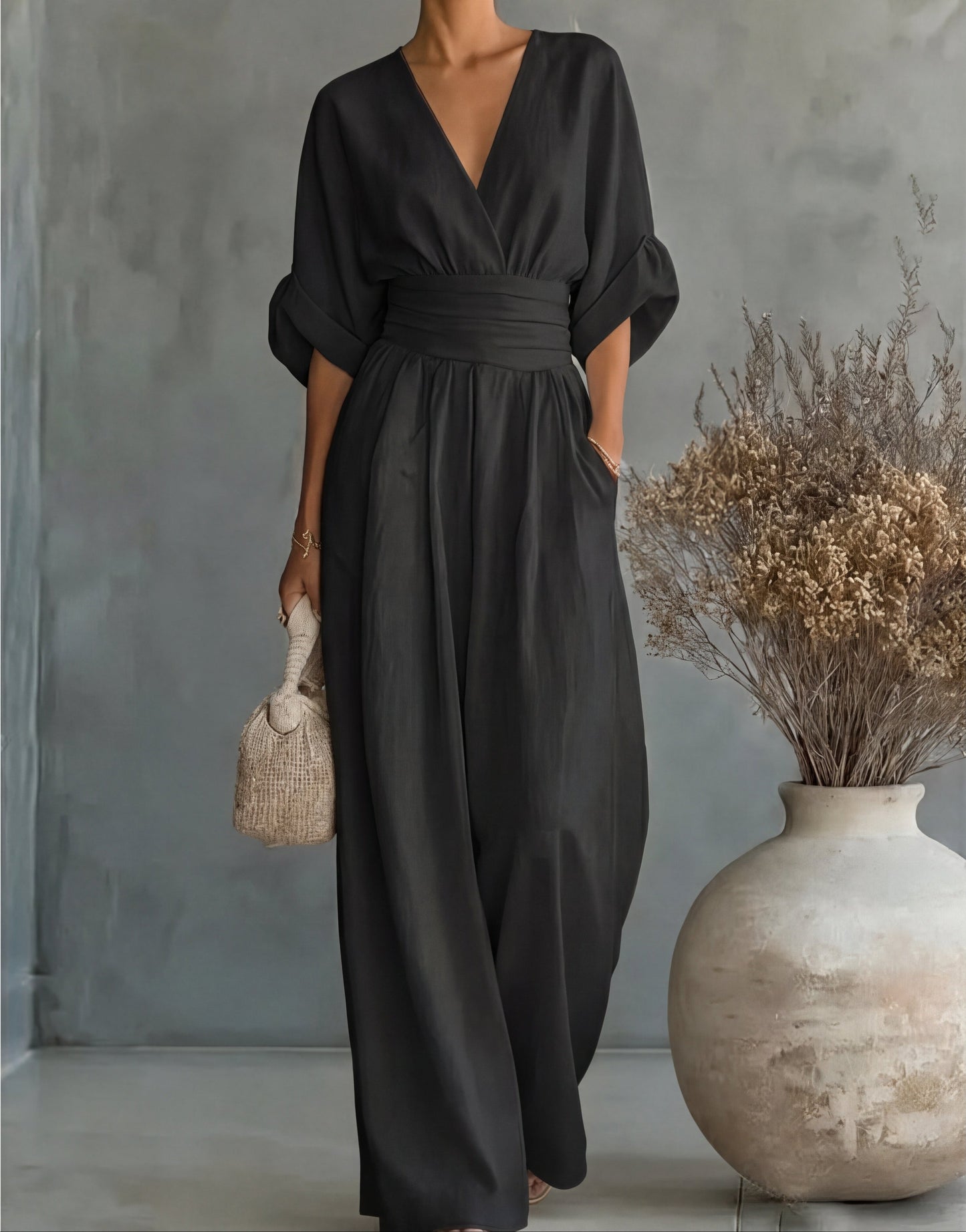 Daniela — Eleganter Jumpsuit mit weitem Bein