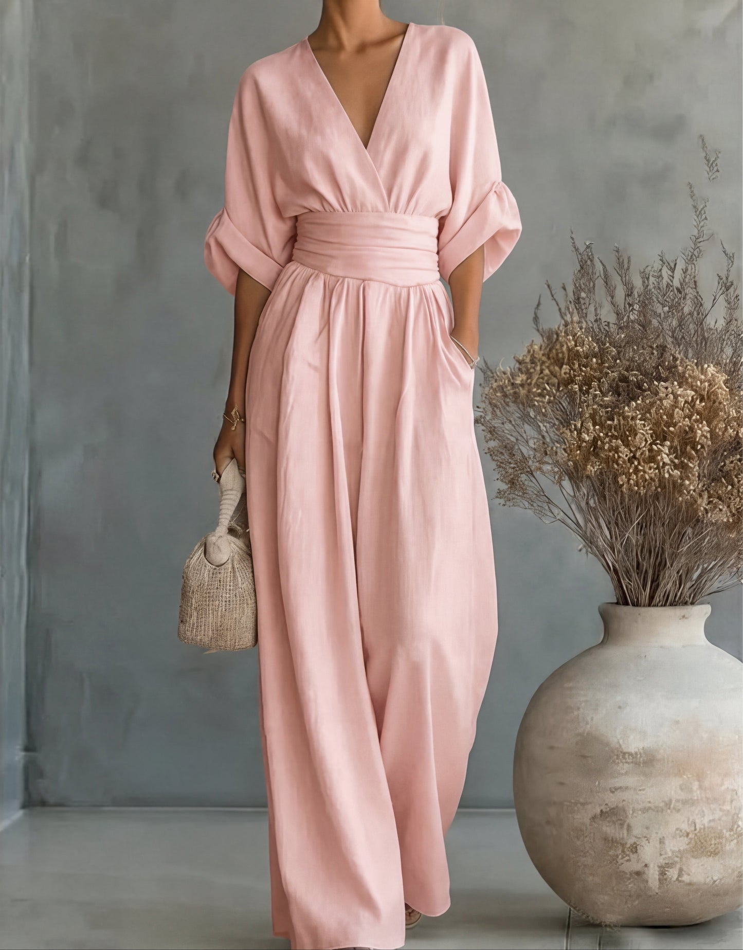 Daniela — Eleganter Jumpsuit mit weitem Bein
