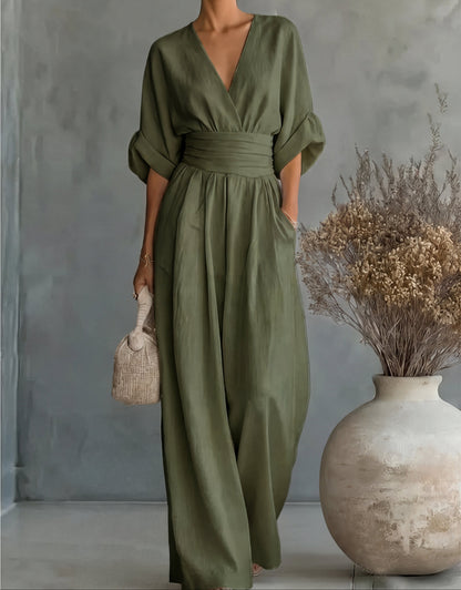 Daniela — Eleganter Jumpsuit mit weitem Bein