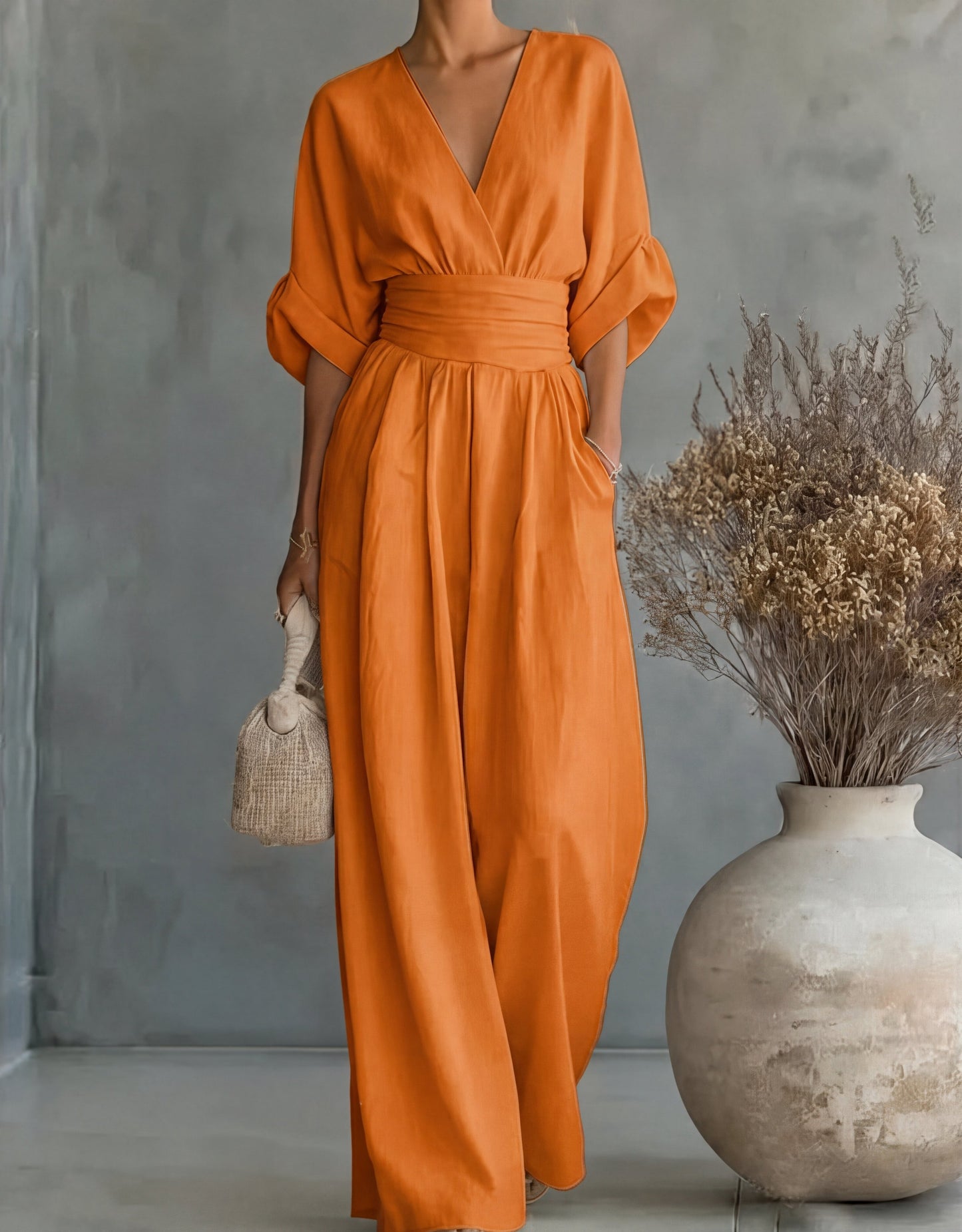 Daniela — Eleganter Jumpsuit mit weitem Bein