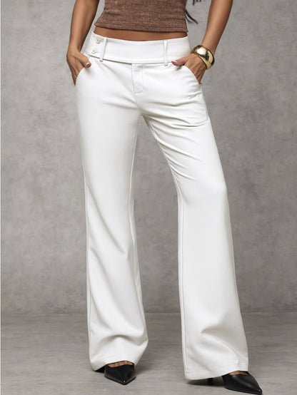 Duna — Hochtaillierte Relaxed Hose
